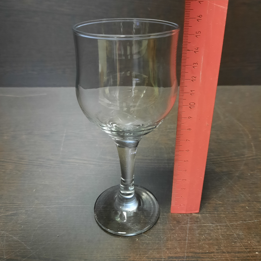 Бокал для вина из стекла, Китай, цена за 1 шт.. Картинка 2